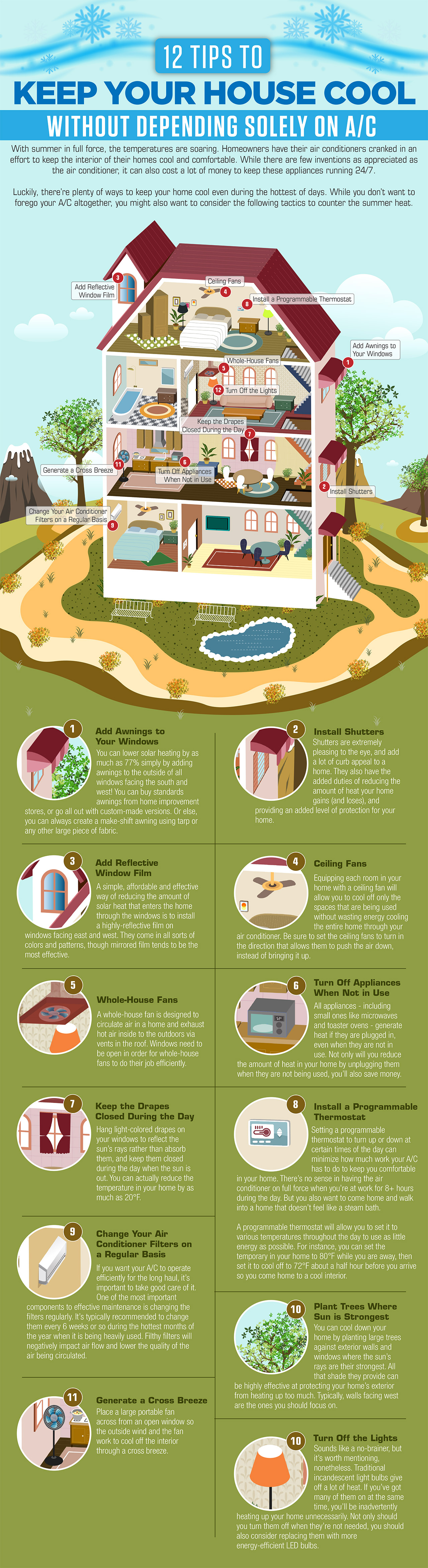 12-tips-to-keep-your-house-cool-without-depending-inforgraphic