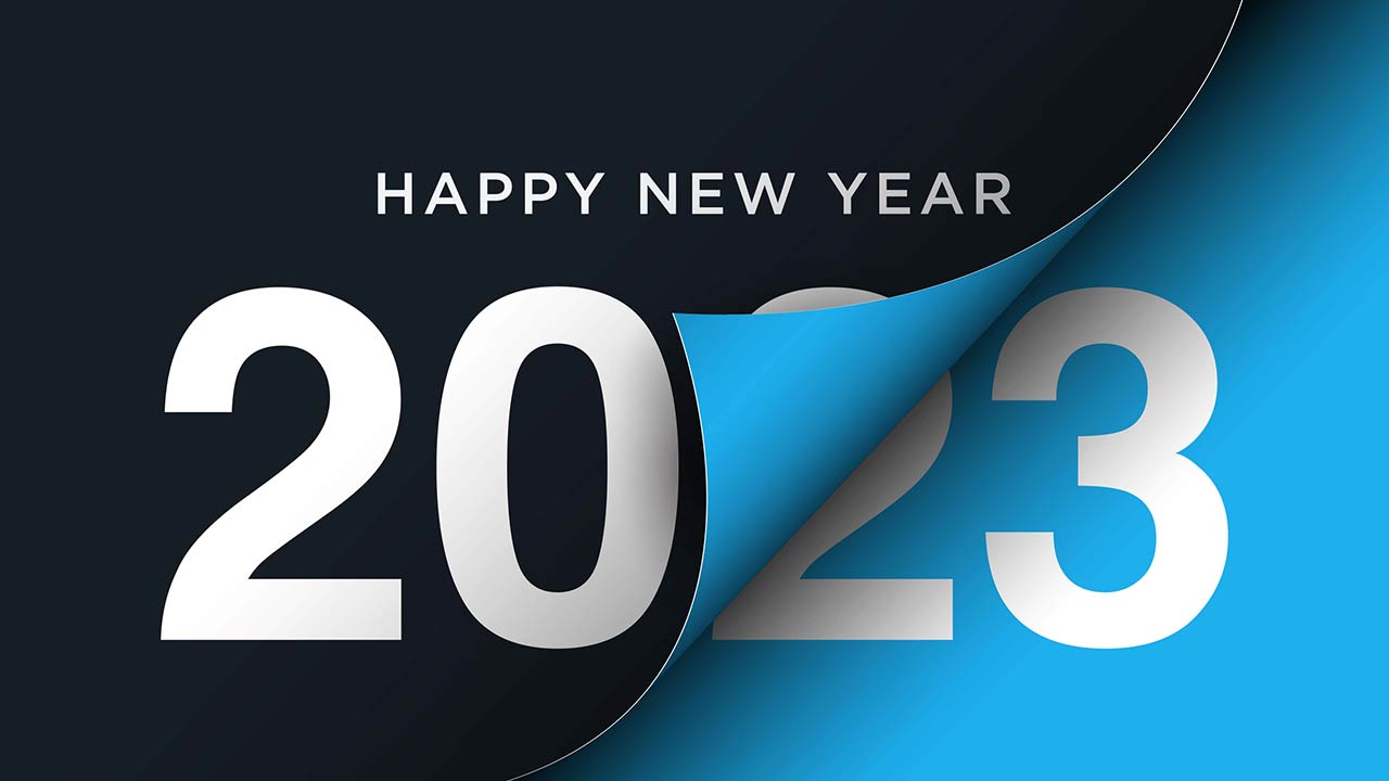 2023 Happy New Year graphic