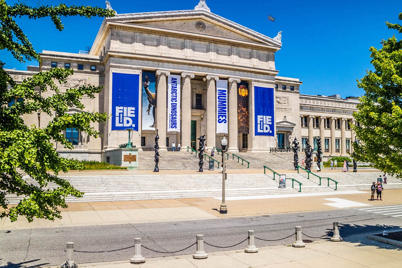 Photo of Chicago, IL, USA - July 8, 2018: The famous Field Museum
