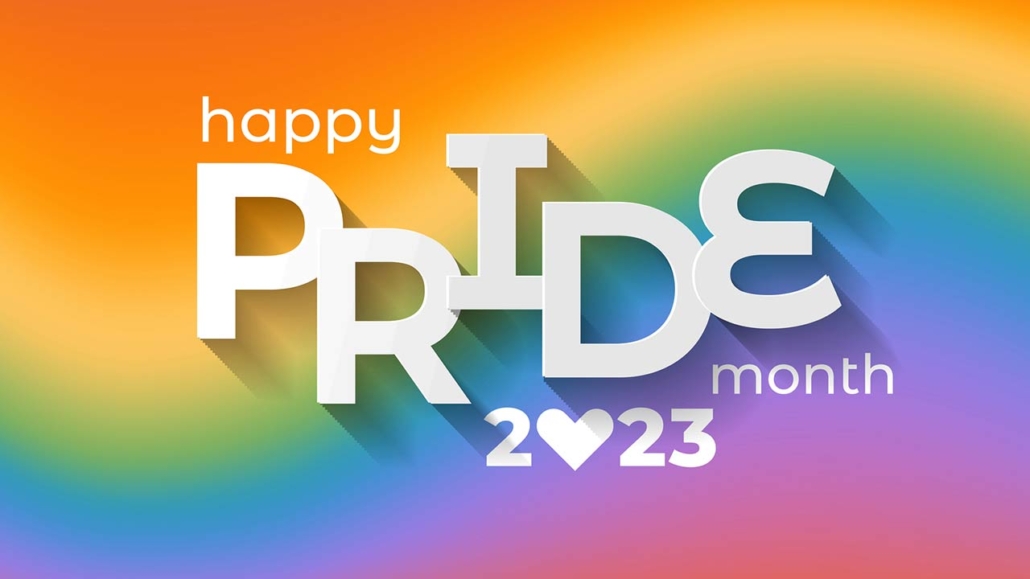 2023 LGBTQ pride month graphic