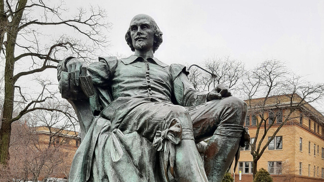 William Shakespeare Monument, 1894 by William Ordway Partridge