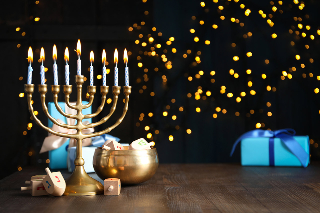 Сoncept of Jewish holiday, Hanukkah