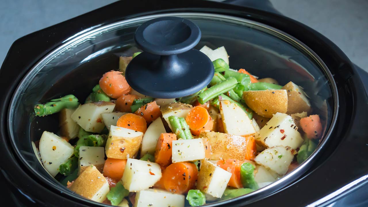 Slow cooker vegetables