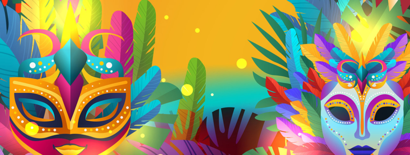 traditional brazilian carnival party concept stock illustration