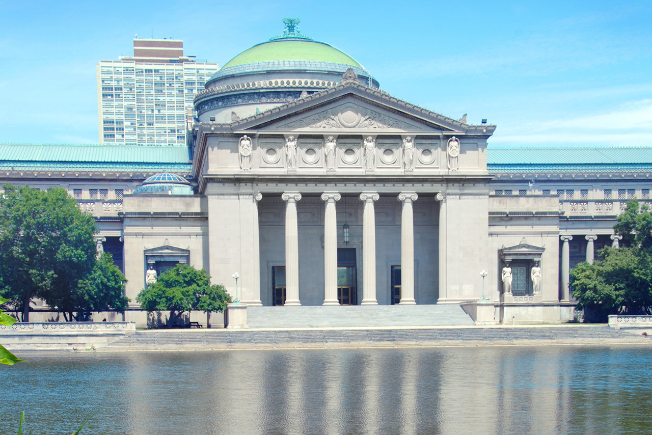 Museum of Science and Industry stock photo